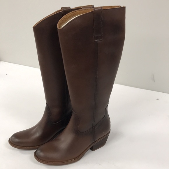 Sofft Astoria brown leather boots womens size 7.5 us - Picture 3 of 6